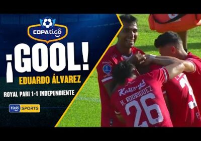 ¡Gol de Royal Pari! Eduardo Álvarez cazó el balón y con zurda puso la igualdad en el marcador