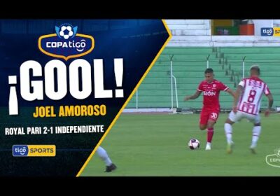 ¡Gol de Royal Pari! Joel Amoroso llega por derecha y anota para el ‘Inmobiliario’.