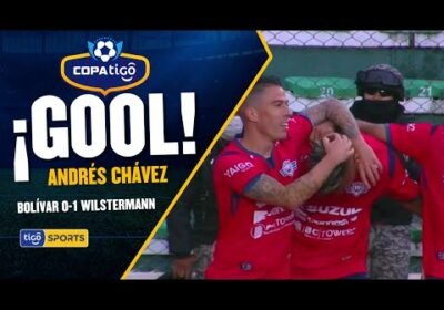 ¡Gol de Wilstermann! Andrés Chávez abre el marcador a favor del ‘Aviador’ en el Hernando Siles.