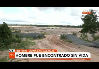 El cuerpo de u n joven de aproximadamente 15 años fue encontrado en el río Piraí