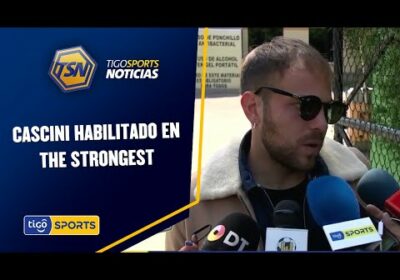 Cascini habilitado en The Strongest. Mañana viajan a Brasil vía La Paz.