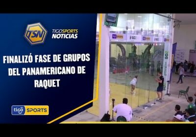 Finalizó fase de grupos del Panamericano de Raquet. Bolivianos cumplen y avanzan.