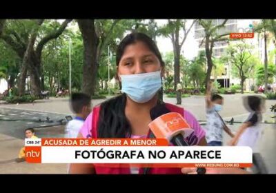 Fotógrafa que agredió a una menor, no aparece