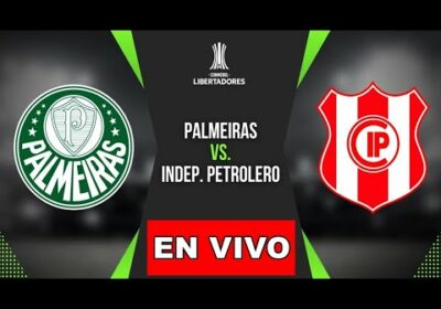 Palmeiras vs Independiente Petrolero en vivo