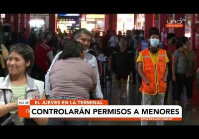 Controlarán permisos de menores en la Terminal Bimodal