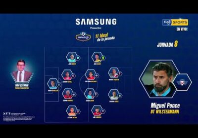 Te mostramos el Once ideal de la Fecha 8, gracias a Samsung.