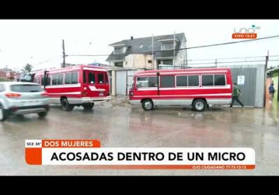 Jóvenes denuncian toques impúdicos en el transporte publico