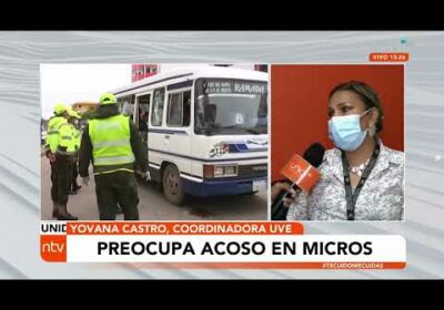 Acoso en los micros genera preocupación