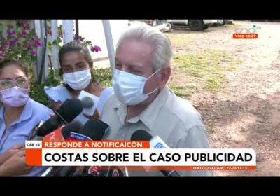 Costas responde al caso «Publicidad fantasma»