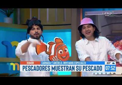 Pescadores muestran su pescado!!