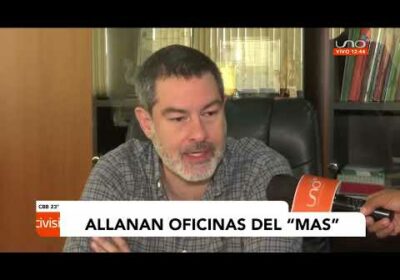 Allanan oficinas del MAS, por el caso de Diana Porcel