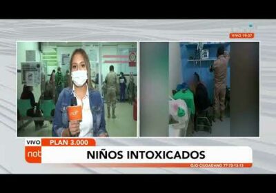 Niños son intoxicados en el Plan 3000