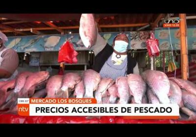 Precios accesibles de pescado en los mercados