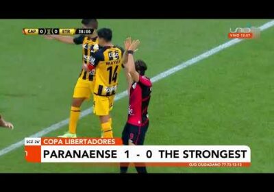 Paranaense venció 1 – 0 The Strongest en Copa Libertadores