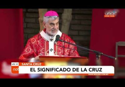 Mensaje de Viernes Santo por el Mons. Sergio Gualberti, Arzobispo