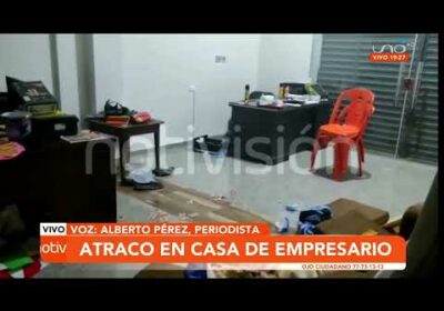 Atraco en casa de empresario en Doble Vía a La Guardia