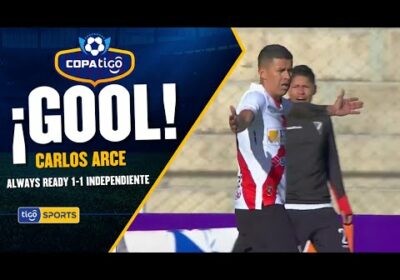 ¡Gol de Always Ready! Juan Carlos Arce sacó un gran disparo y anotar el gol del empate en El Alto