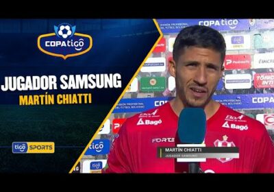 Estas fueron las palabras de Martín Chiatti, jugador Samsung del partido.