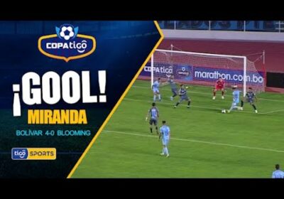 #CopaTigo🏆 ⚽ 54′ ¡Gol de Bolívar! Asistencia de Patricio Rodríguez para que Bruno Miranda.