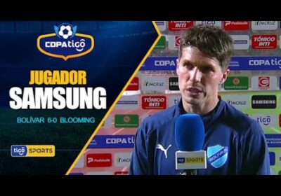 #CopaTigo🏆 Estas fueron las palabras del Jugador Samsung. #TigoSportsBolivia⚽