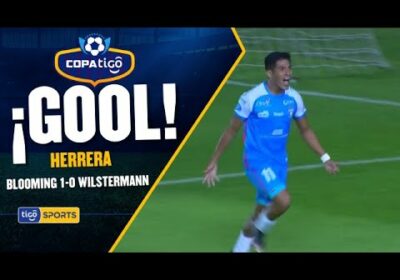 ¡Gol de Blooming! Julio Herrera abre el marcador a favor de la ‘Academia’ cruceña.