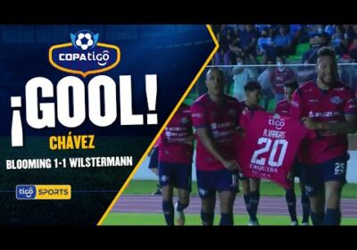 ¡Gol de Wilstermann! Andrés Chávez anotó el gol de la igualdad en Santa Cruz.