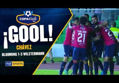 ¡Gol de Wilstermann! Andrés Chávez anota con pierna zurda para aumentar la ventaja en el marcador