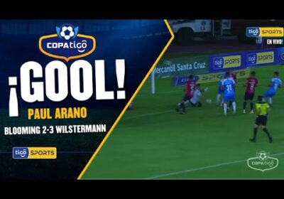 ¡Gol de Blooming! Un rebote con fortuna en Paul Arano para el descuento de la ‘Academia’ cruceña.