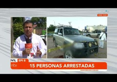 Operativo aduanero deja 15 arrestados en Santa Cruz