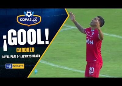 ¡Gol de Royal Pari! Rudy Cardozo ingresó desde el banco y antes del descanso puso el empate