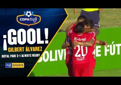 ¡Gol de Royal Pari! Gilbert Álvarez y una buena definición para ampliar la ventaja.