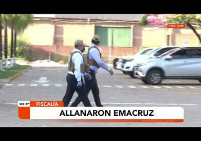 Allanan Emacruz y secuestran documentos para investigación