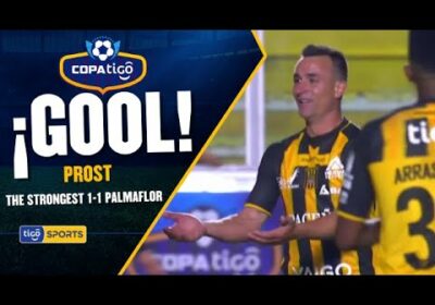 ¡Gol de The Strongest! Martín Prost iguala el marcador en el Hernando Siles.