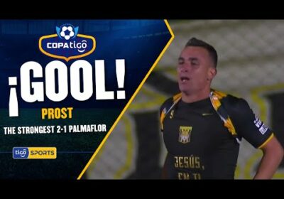 ¡Gol de The Strongest! Nuevamente Martín Prost que ahora de cabeza logra anotar para dar vuelta