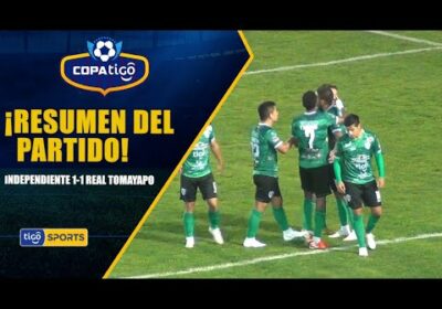 #CopaTigo🏆 ¡División de honores en Sucre! Independiente Petrolero y Real Tomayapo igualaron 1-1.