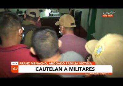 Cautelan a militares que fueron parte de operativo aduanero