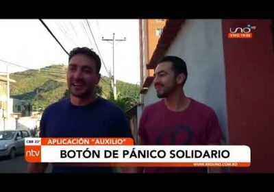 Crean el botón de pánico, aplicación de auxilio