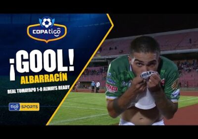 #CopaTigo🏆 ⚽ 61′ ¡Gol de Real Tomayapo! Nicolás Albarracín anota desde los 12 pasos.