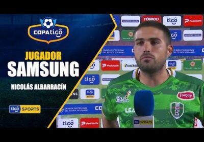 #CopaTigo🏆 Estas fueron las palabras del Jugador Samsung.