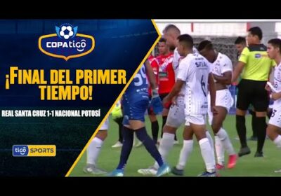 #CopaTigo🏆 ⏰ ¡Final del primer tiempo! Con el marcador empatado.