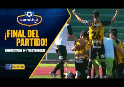 #CopaTigo🏆 Un gol fue suficiente para que The Strongest coseche tres puntos en el Patria.