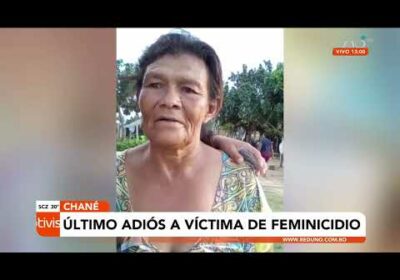 Ultimo adiós a victima de feminicidio en Chane