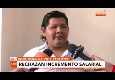 FEDEMYPE rechaza incremento salarial