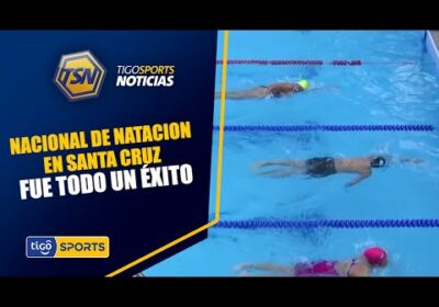 #TigoSportsNoticias🚨Nacional de natación en Santa Cruz. Quintanilla y Góngora rompieron récords.