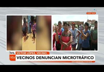 Vecinos capturan antisociales