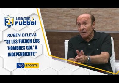 Rubén Deleva: “Se les fueron los ‘hombres gol’ a Independiente”.