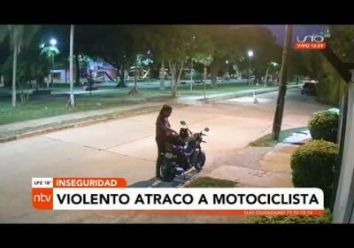 Violentos atracos a mujeres, los delincuentes van e motocicleta