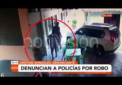 #Villa1rodeMayo | Hombre denuncia robo por parte de policías