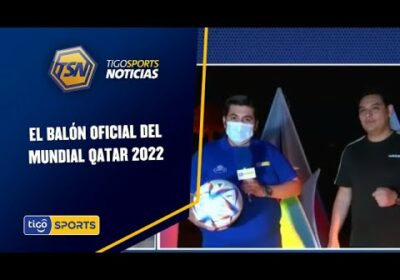 El balón oficial del Mundial Qatar 2022. Fue presentado en Santa Cruz.