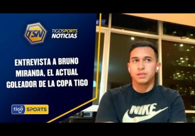 Entrevista a Bruno Miranda, el actual goleador de la Copa Tigo.